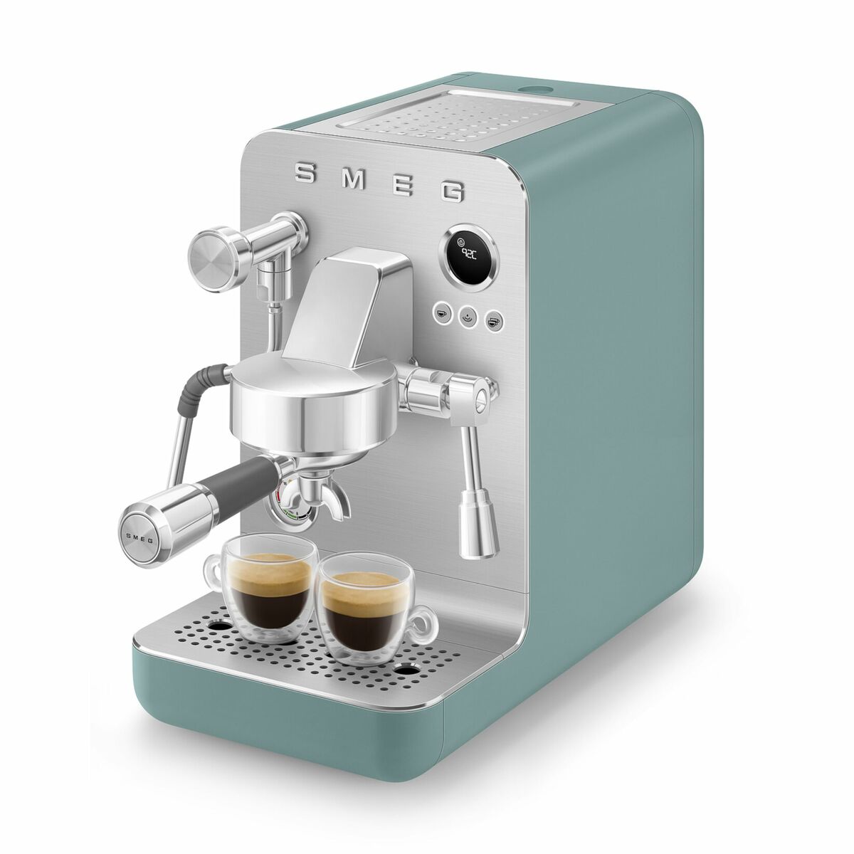 Cafetera Express de Brazo Smeg EMC02EGMEU Verde 1350 W 1 L