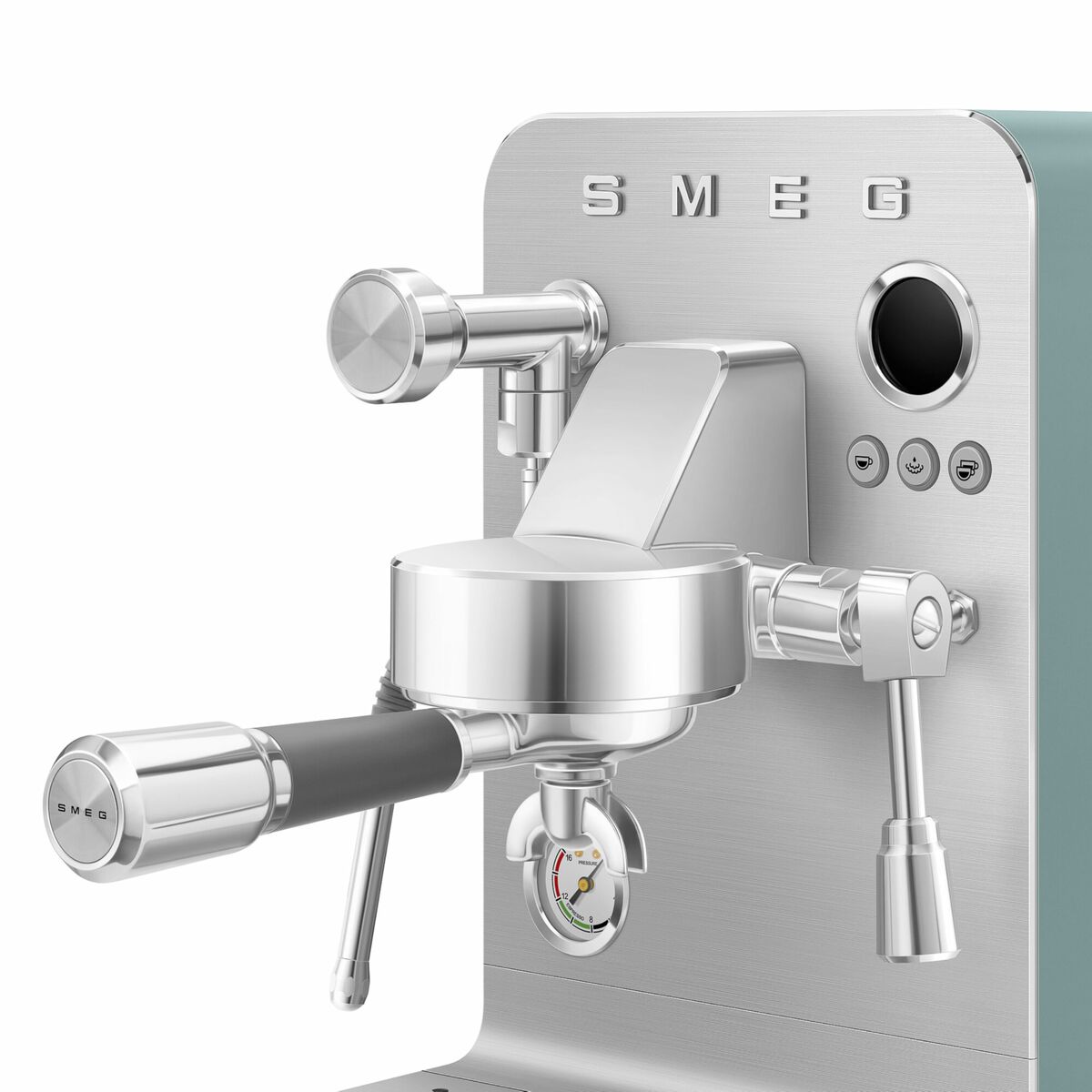 Cafetera Express de Brazo Smeg EMC02EGMEU Verde 1350 W 1 L
