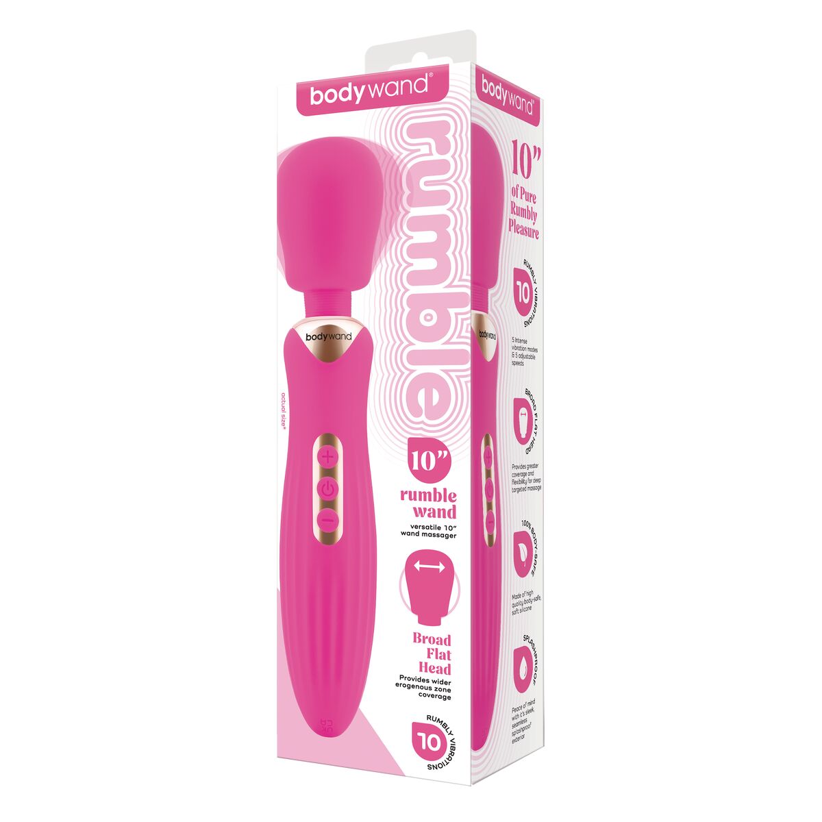Masajeador Bodywand Wand 10 Rosa