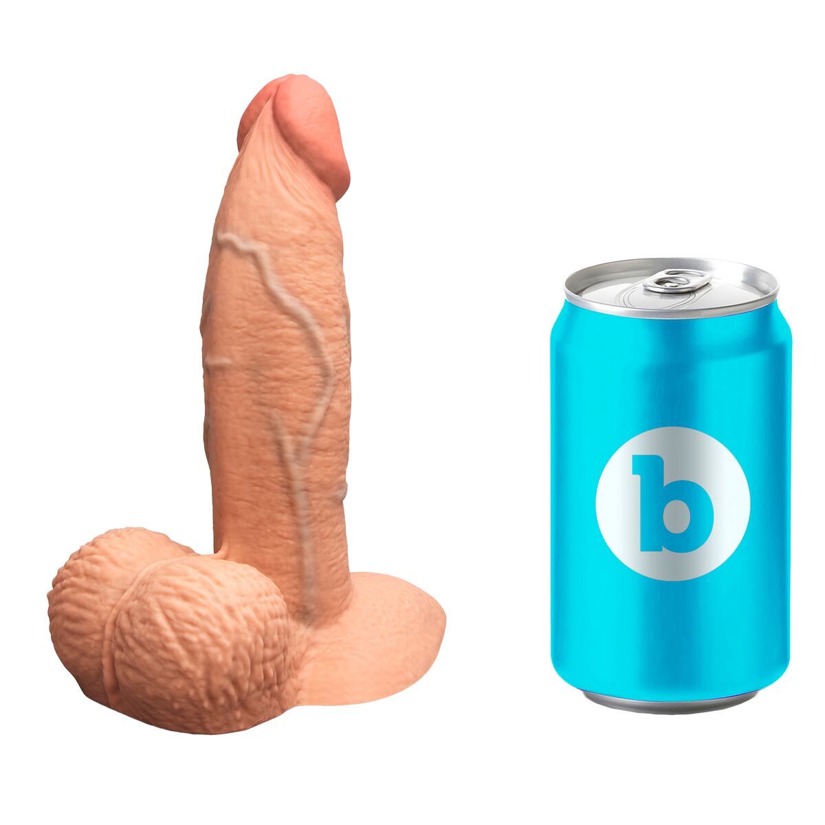 Consolador Realista B-Vibe Silicona (12,6 CM)