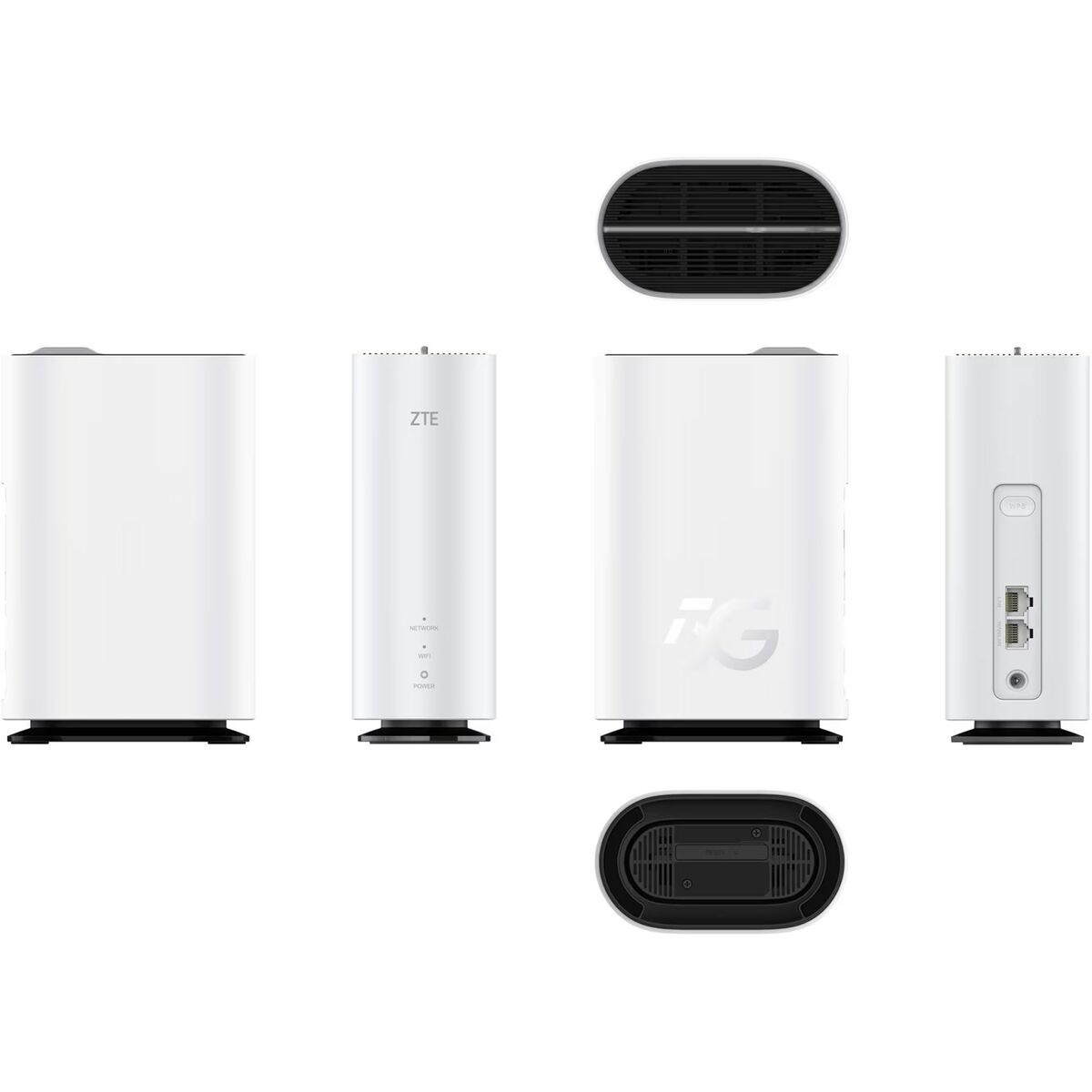 Router ZTE G5C Blanco 5G Wi-Fi 5 GHz Wi-Fi 6 GHz Wi-Fi 4