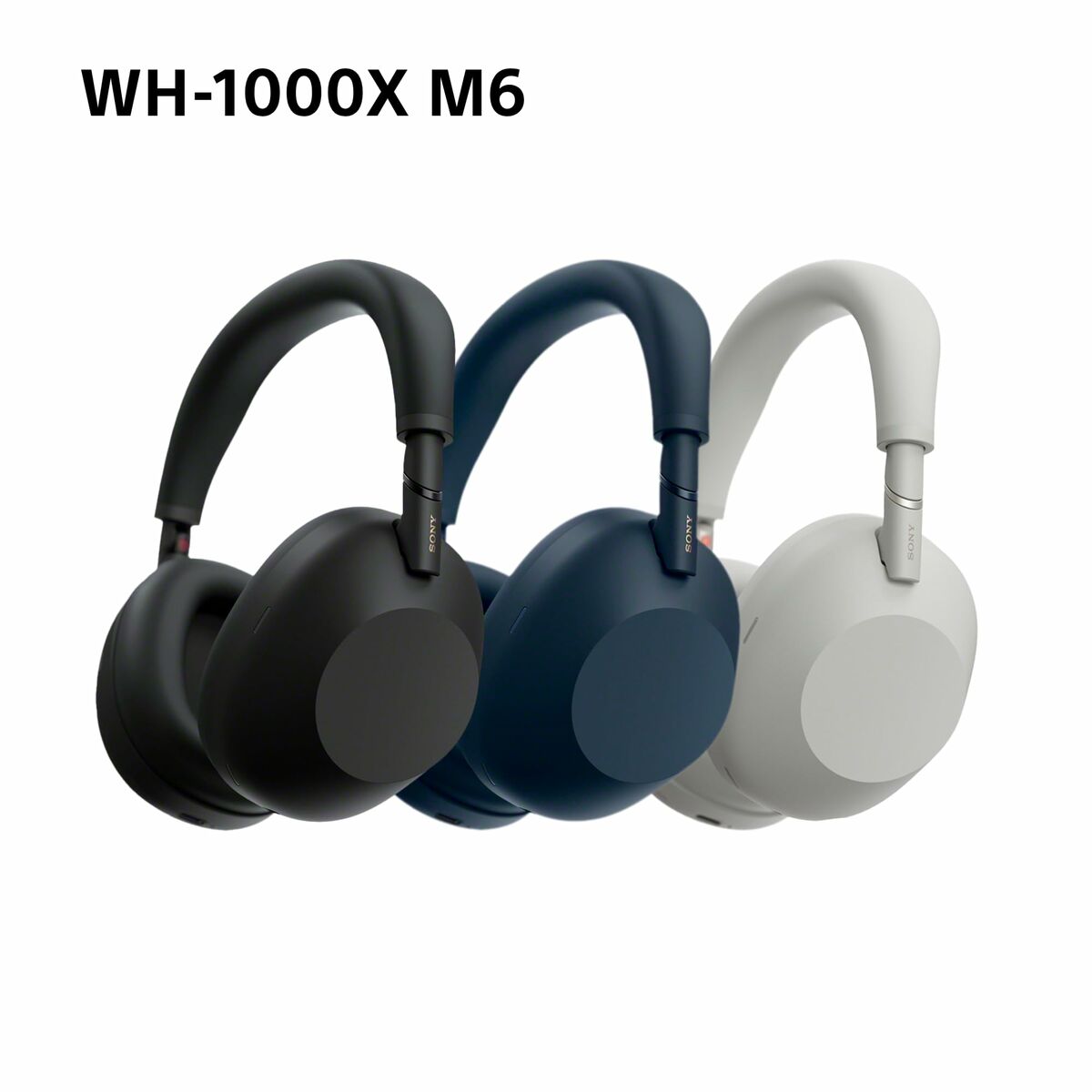 Auriculares Bluetooth Sony WH1000XM6L.CE7 Azul Negro Midnight Blue