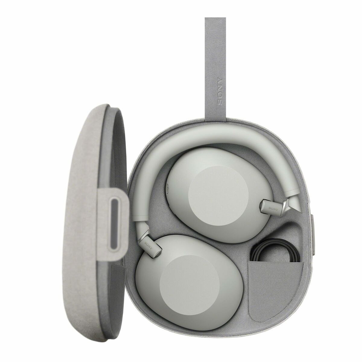 Auriculares Bluetooth Sony WH1000XM6S.CE7 Negro Gris