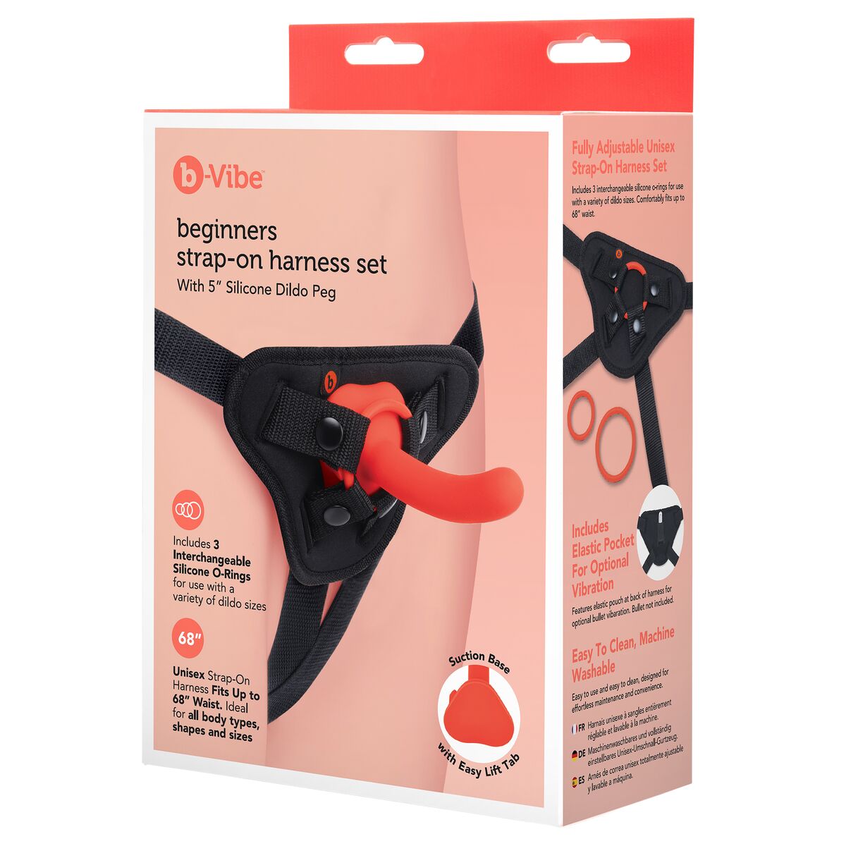 Consolador con arnés B-Vibe