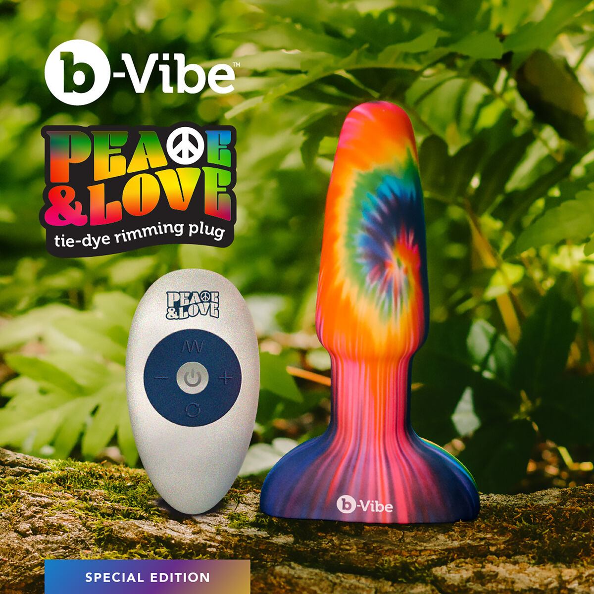 Plug Anal B-Vibe Multicolor (12 cm)