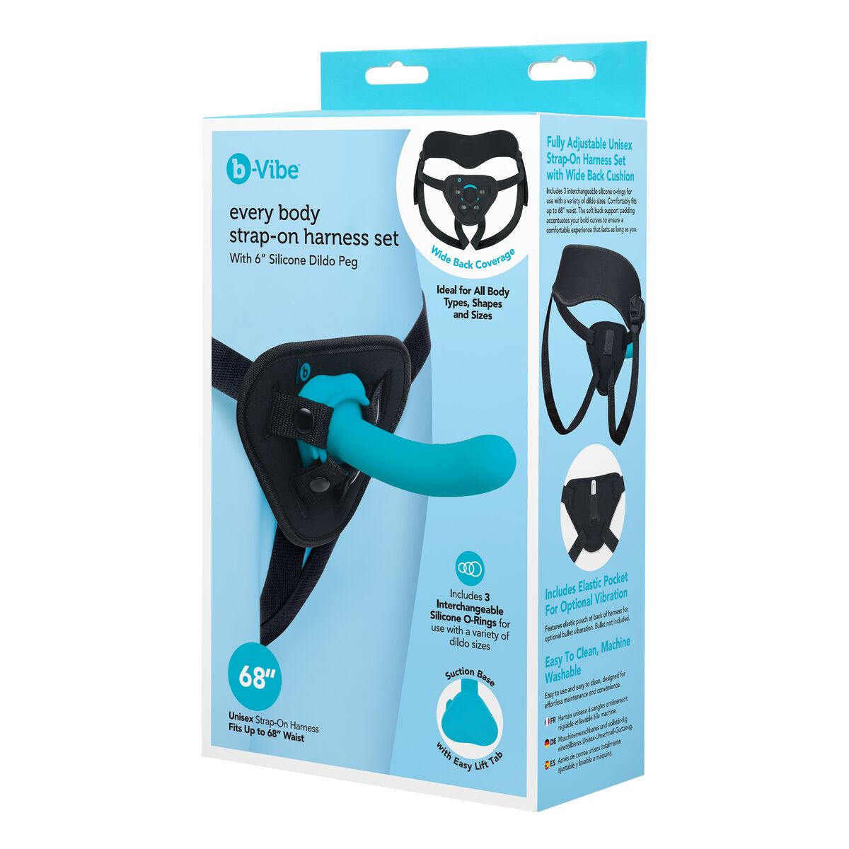 Consolador con arnés B-Vibe