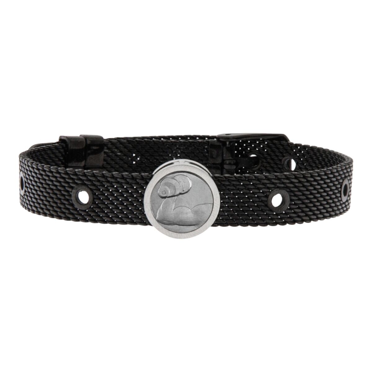 Pulsera Unisex Athlete Talent Jewels TJA-1-11-03-2-235 Negro