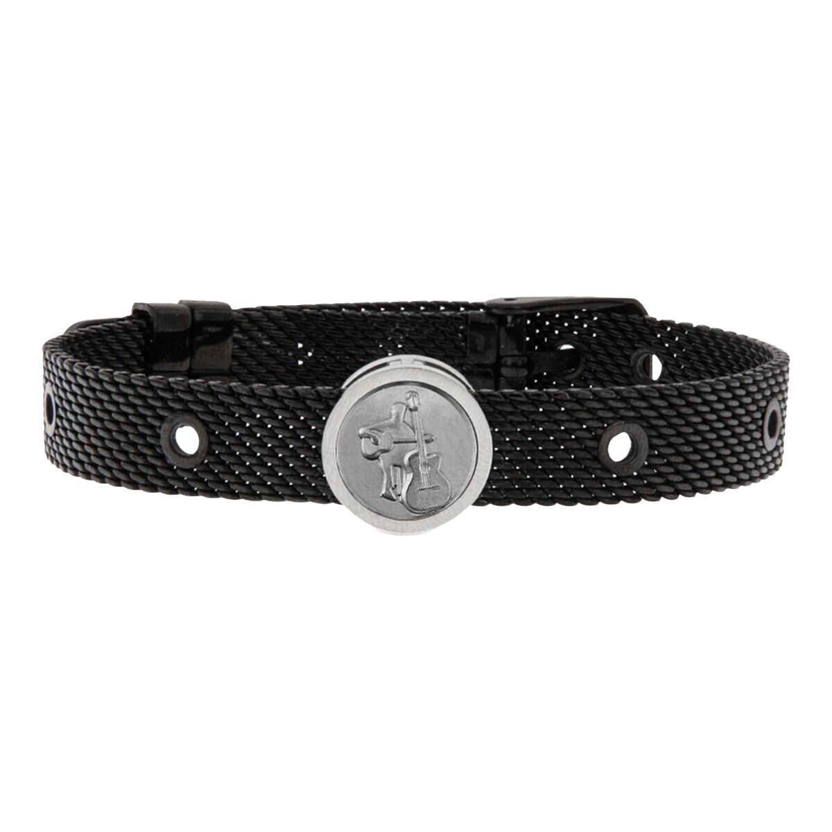 Pulsera Unisex Guitarist Talent Jewels TJA-4-03-03-2-235 Negro