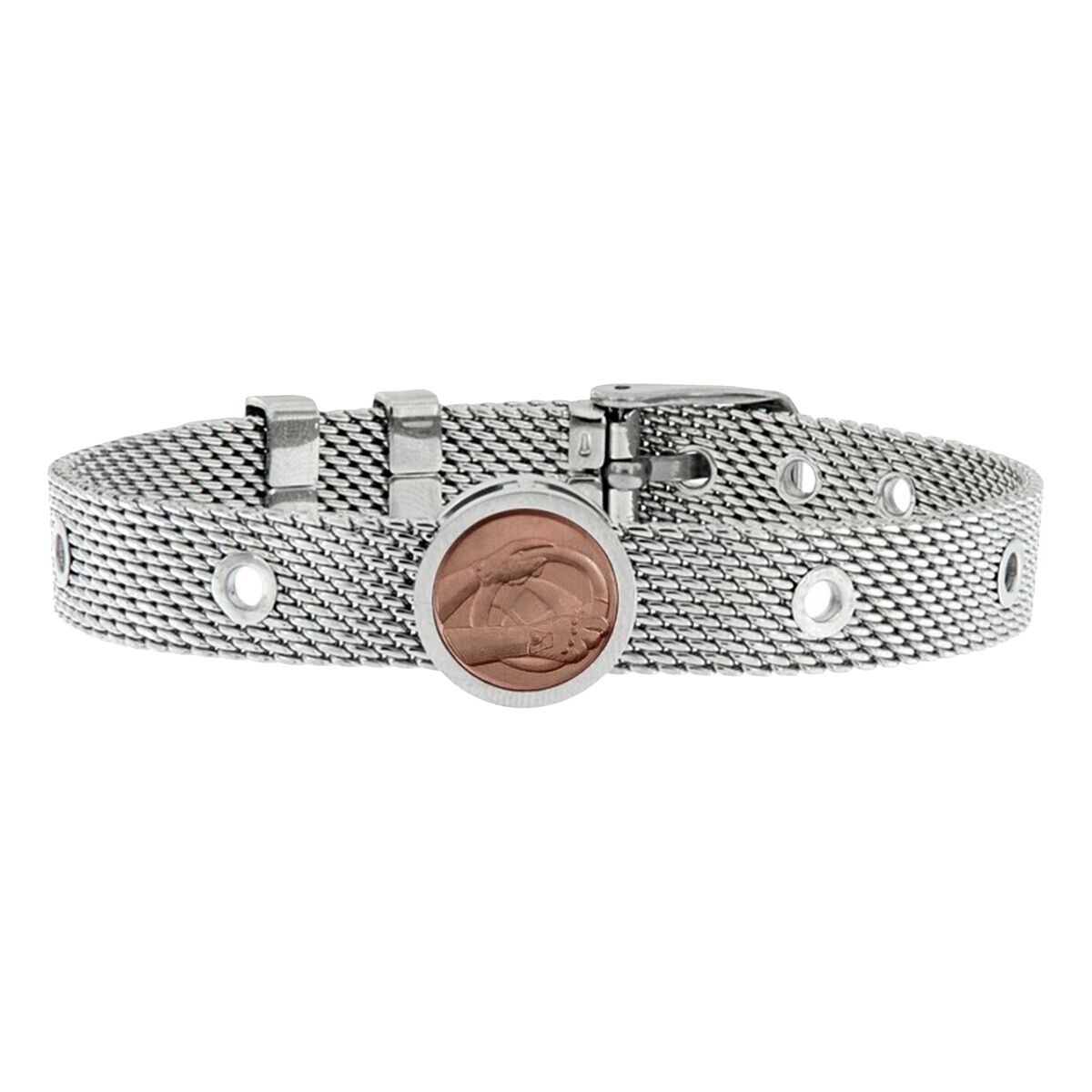Pulsera Unisex Pilot Talent Jewels TJA-1-14-02-1-235 Plateado