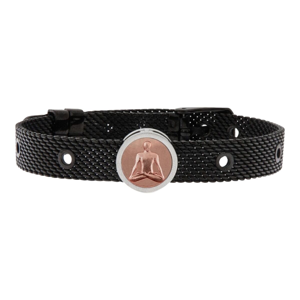 Pulsera Unisex Thoughtful Talent Jewels TJA-5-10-02-2-235 Negro
