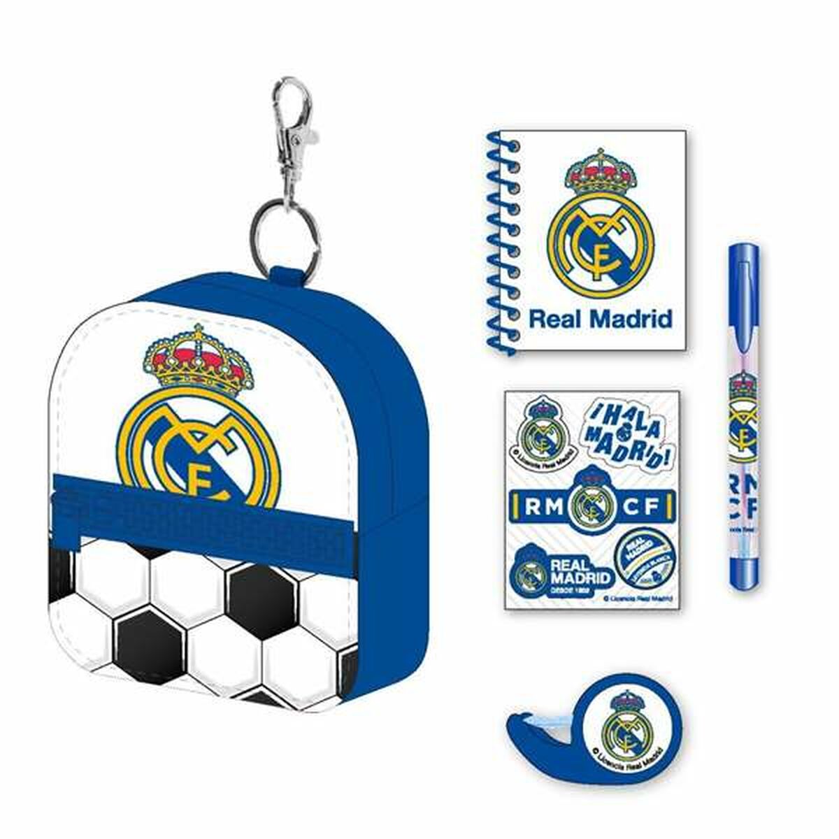 Set de Papelería Real Madrid C.F. 5 Piezas