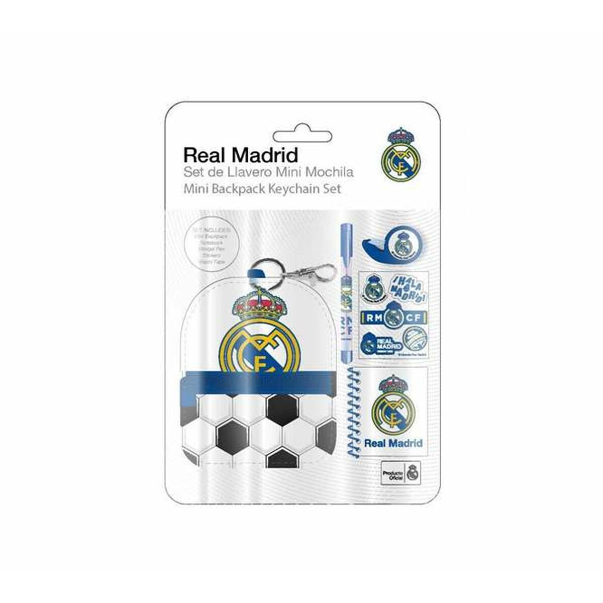 Set de Papelería Real Madrid C.F. 5 Piezas