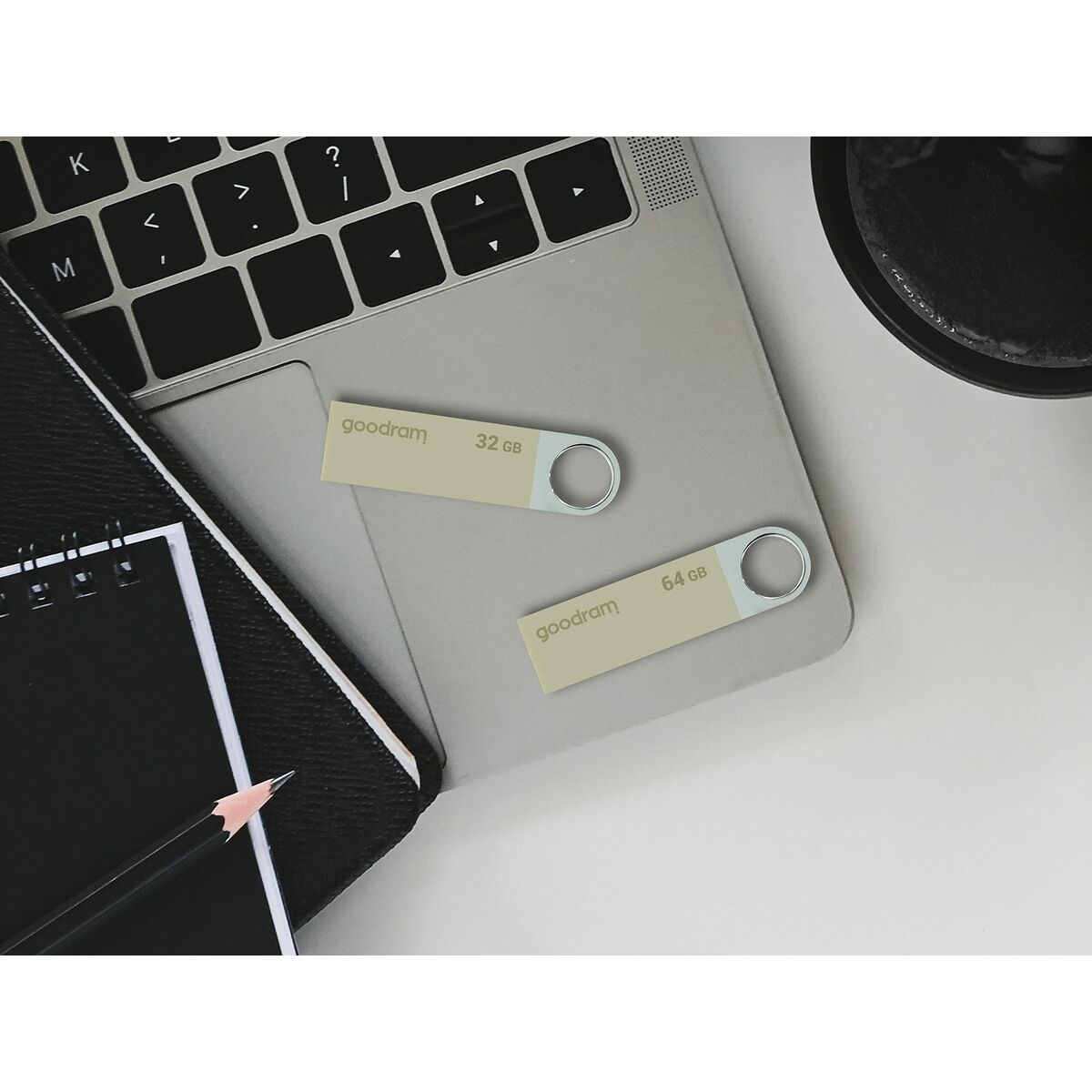 Memoria USB GoodRam UUN2-0320S0R11 Negro Plateado 32 GB