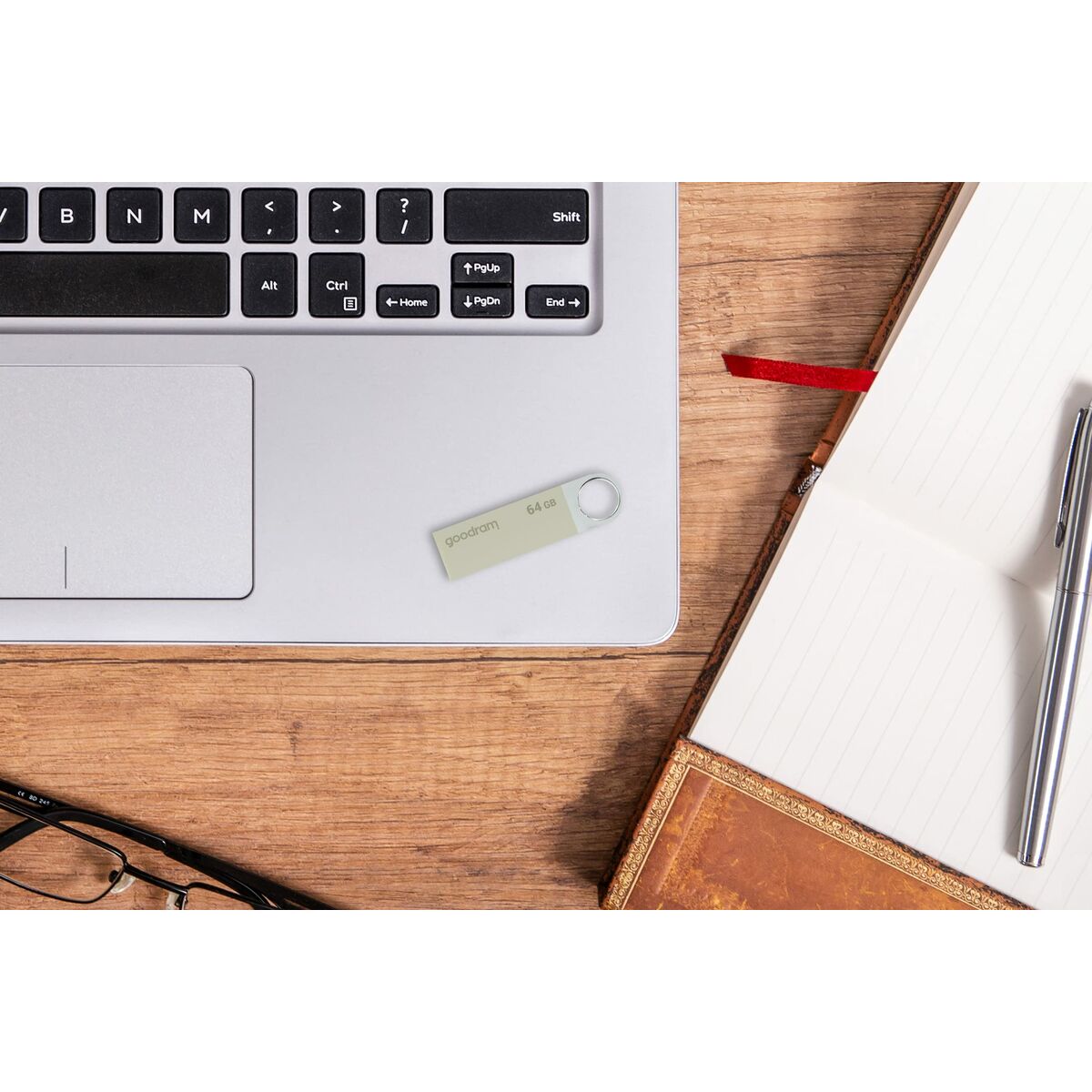 Memoria USB GoodRam UUN2-0640S0R11 Plateado 64 GB