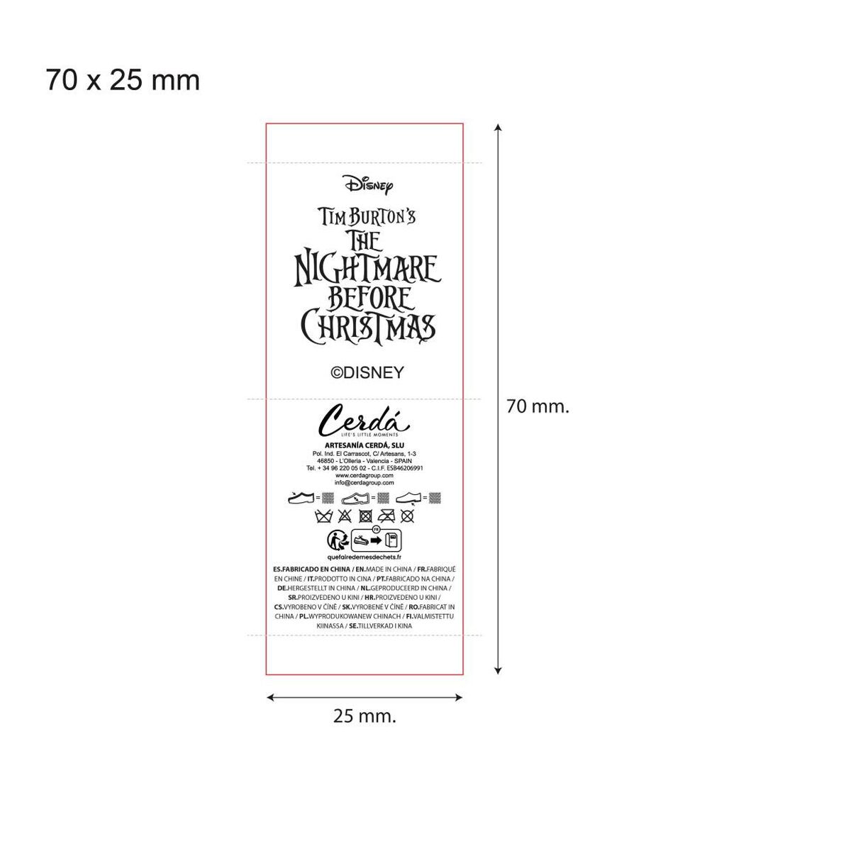 Zapatillas de Estar por Casa The Nightmare Before Christmas