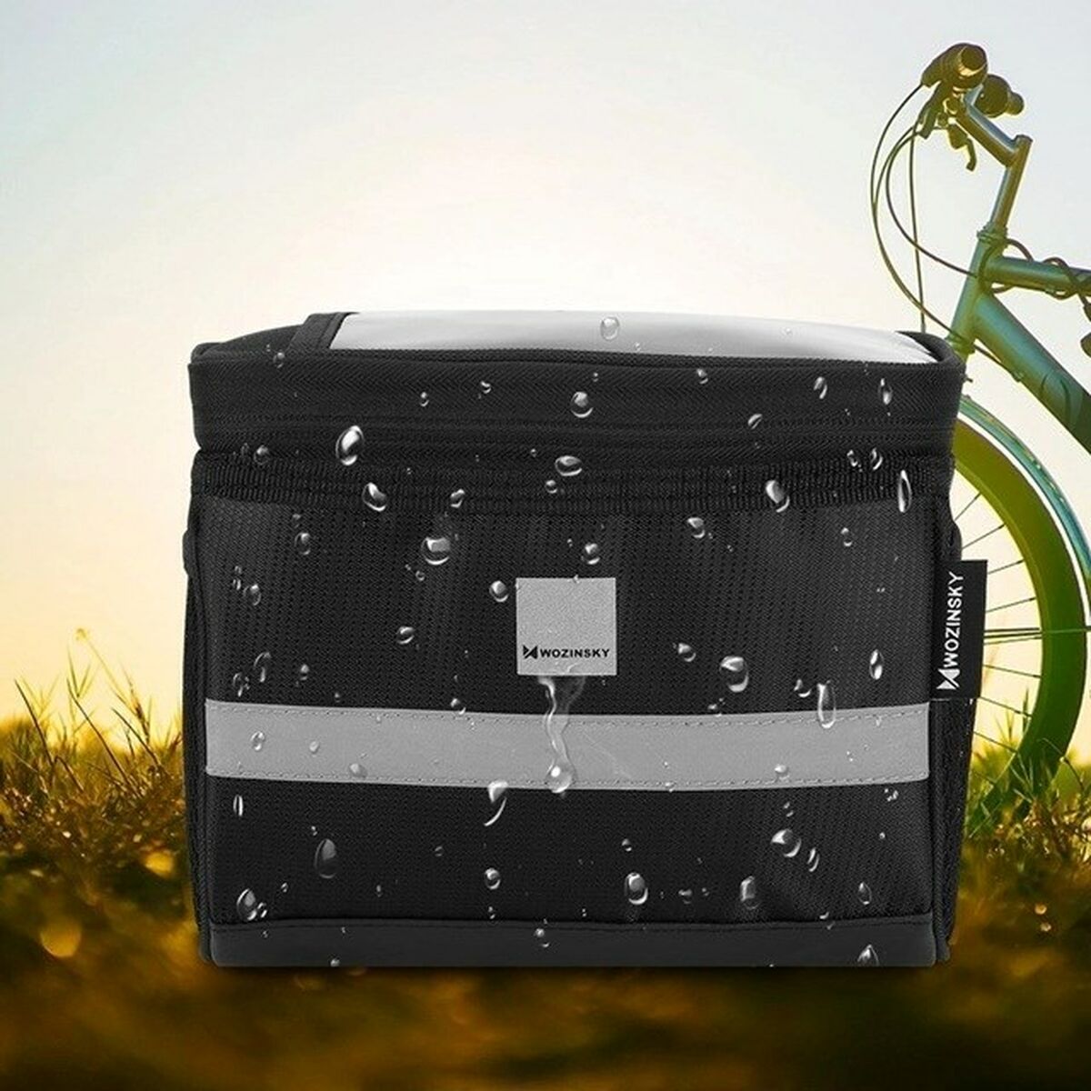 Bolsa para Bicicleta Wozinsky WBB12BK