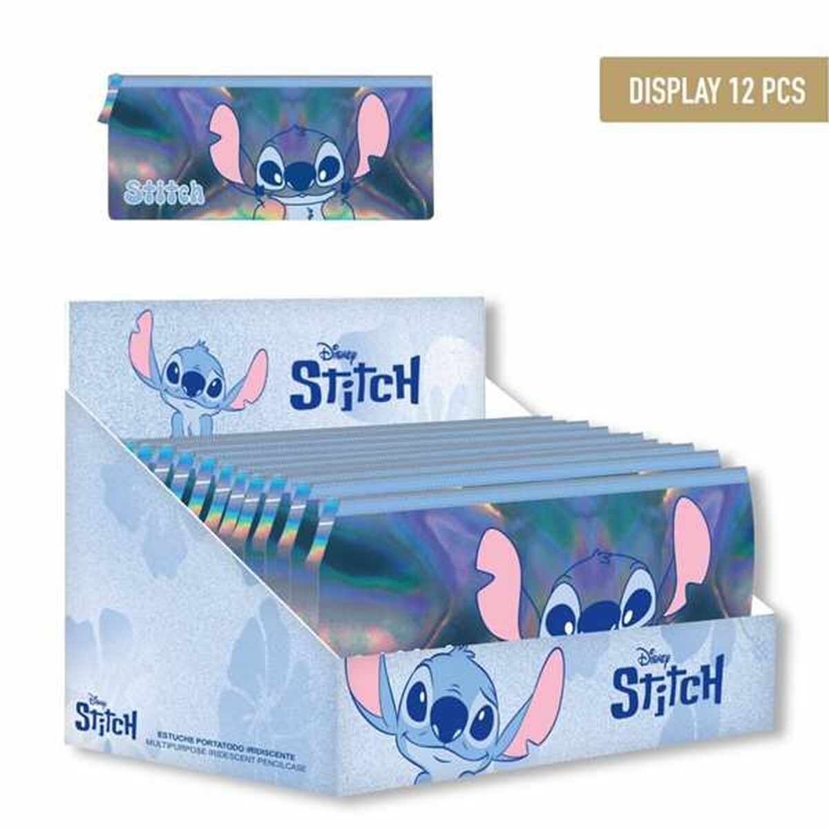 Estuche Stitch Azul