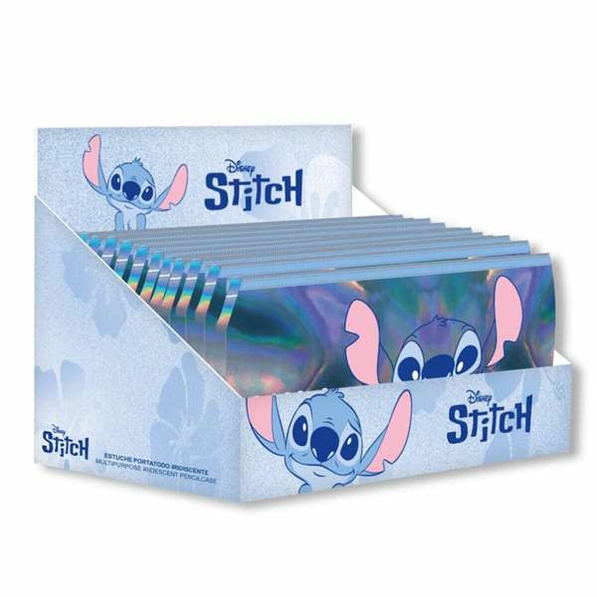 Estuche Stitch Azul