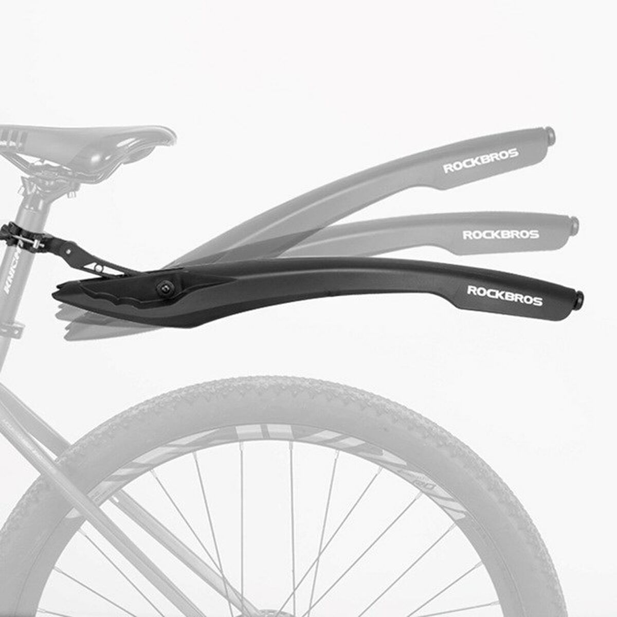 Luz LED Trasera para Bicicleta Rockbros DNB8001BK