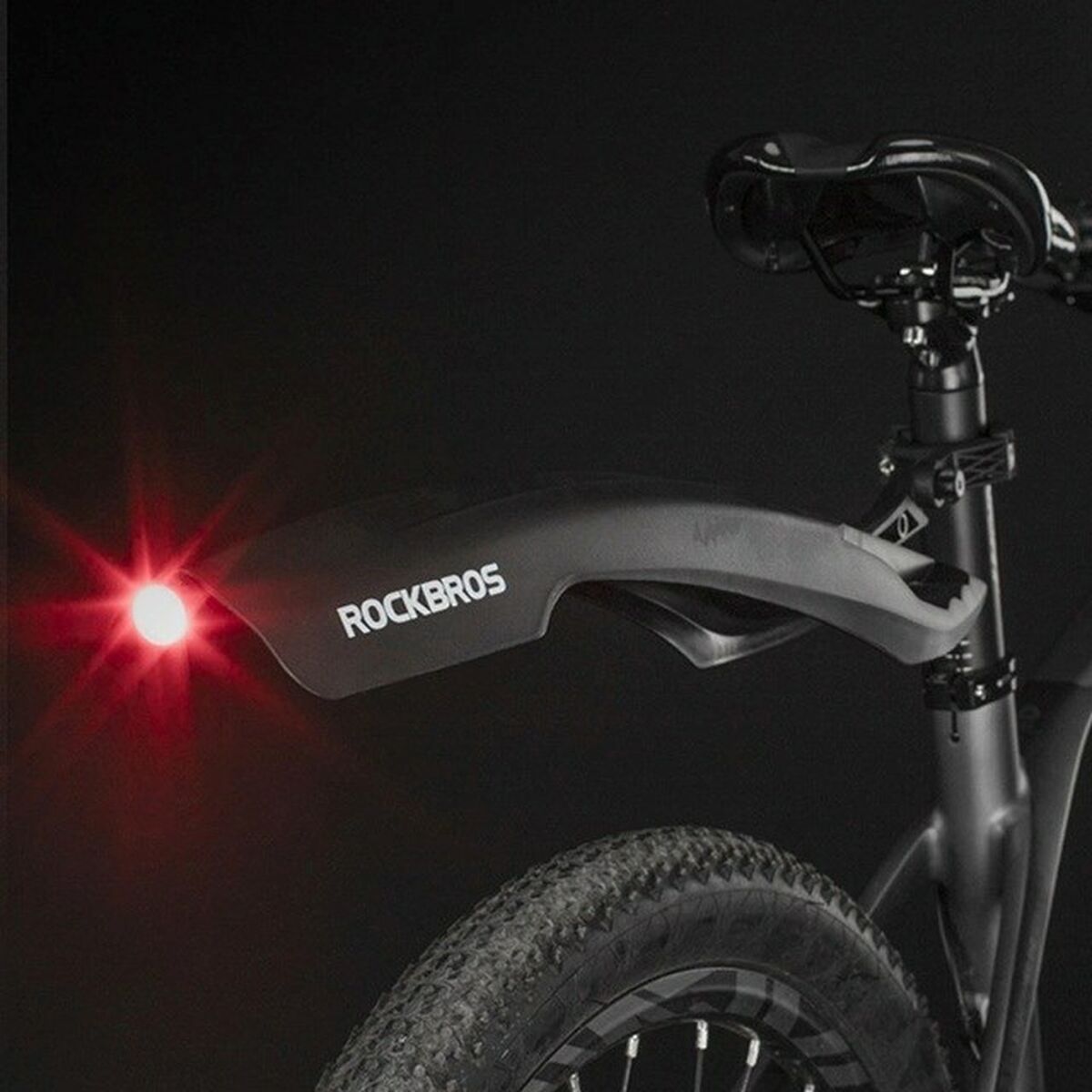 Luz LED Trasera para Bicicleta Rockbros DNB8001BK