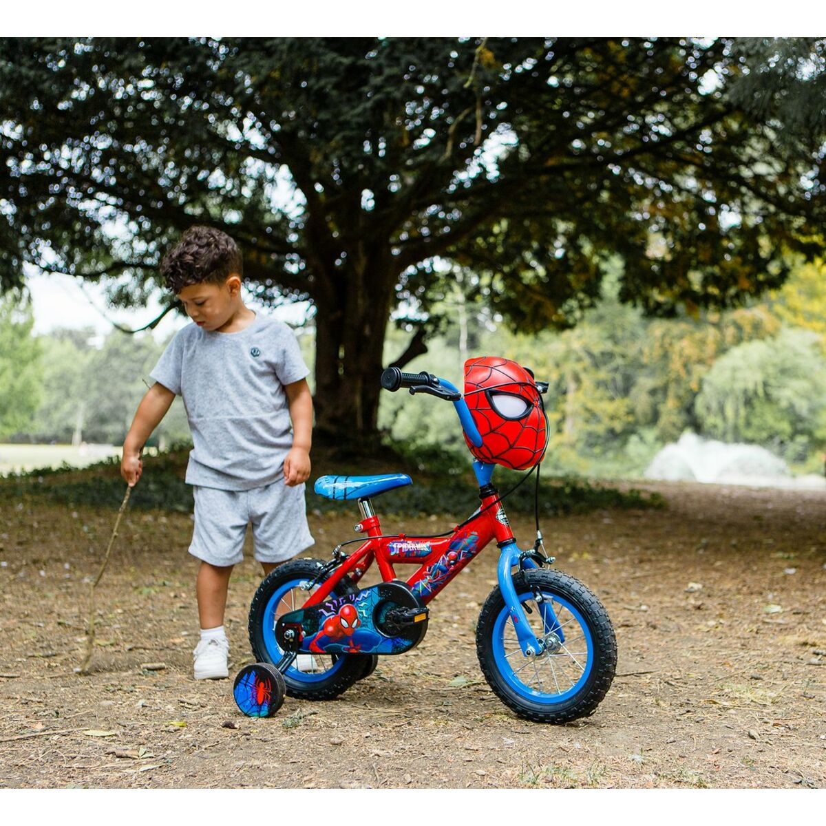 Bicicleta Infantil Huffy 22361W Azul Rojo