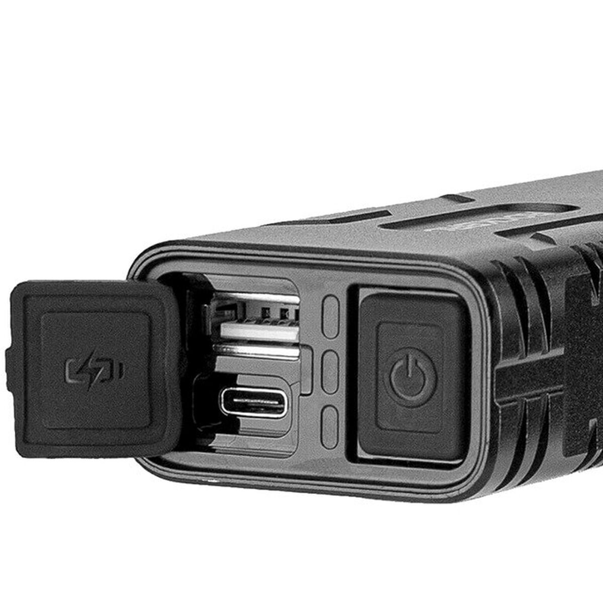 Linterna LED para Bicicleta Rockbros Luz de bicicleta con función de powerbank