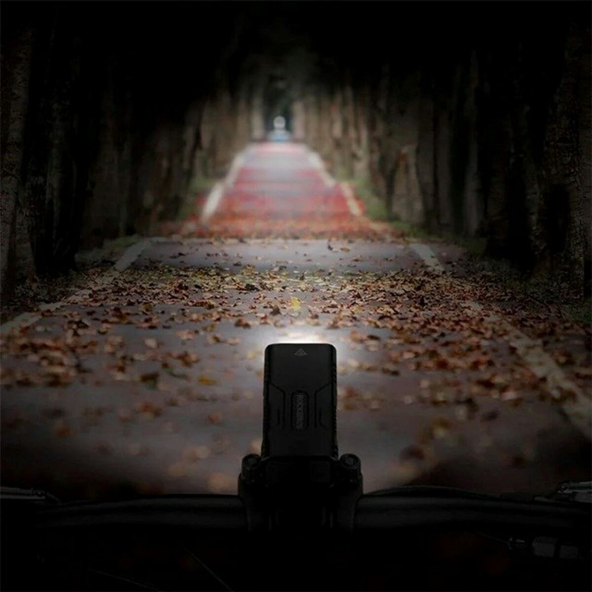 Linterna LED para Bicicleta Rockbros Luz de bicicleta con función de powerbank