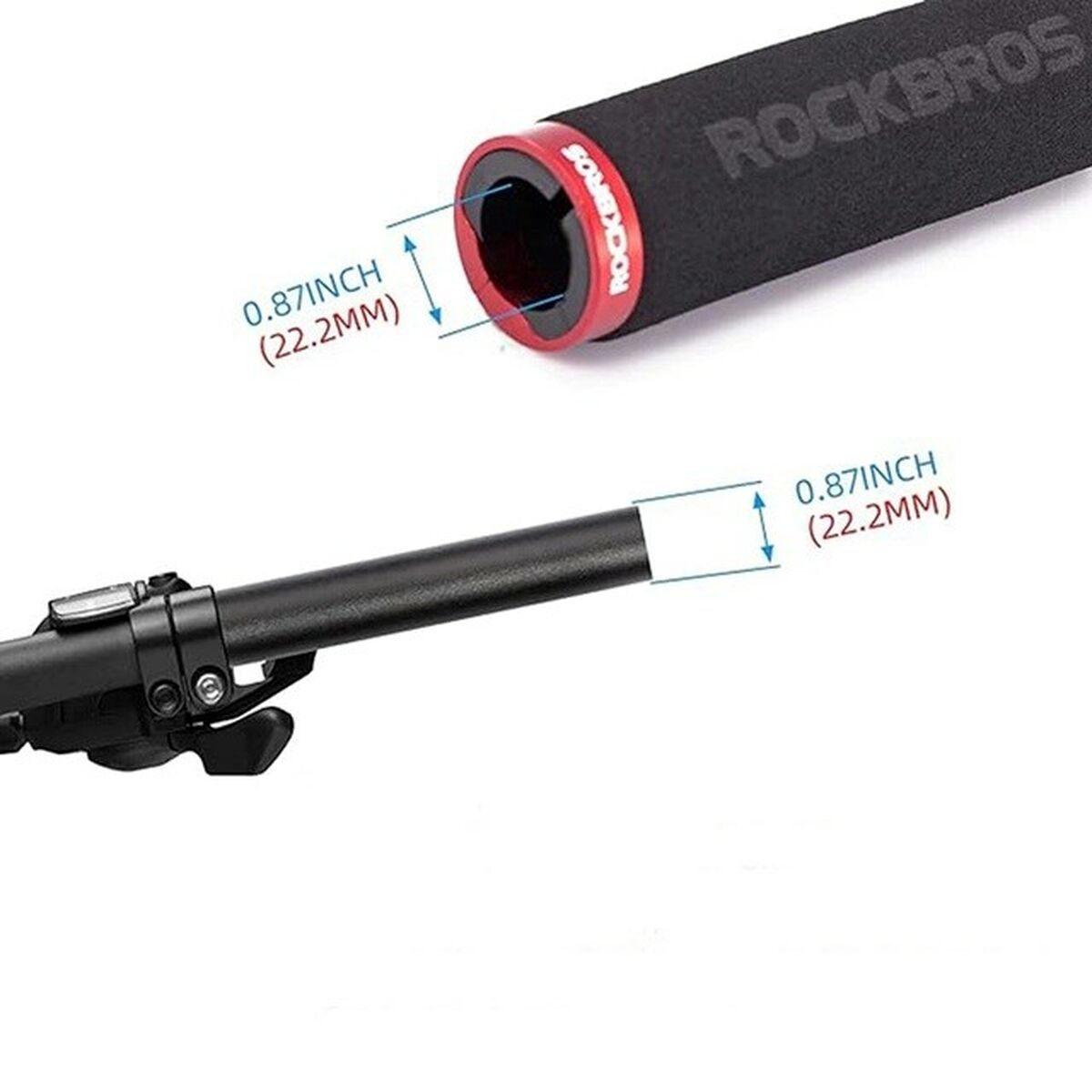 Soporte de bicicleta Rockbros BT1001BKRD