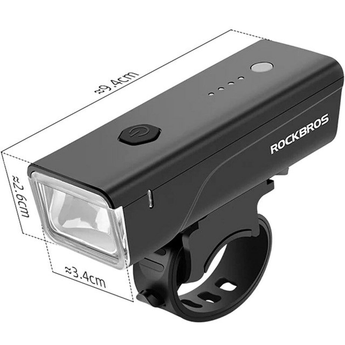 Linterna LED para Bicicleta Rockbros Luz para bicicleta