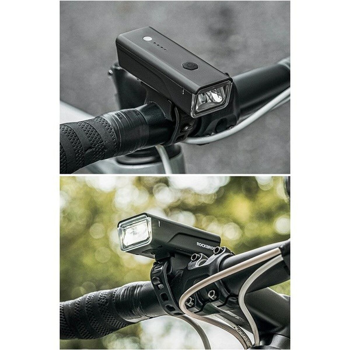 Linterna LED para Bicicleta Rockbros Luz para bicicleta