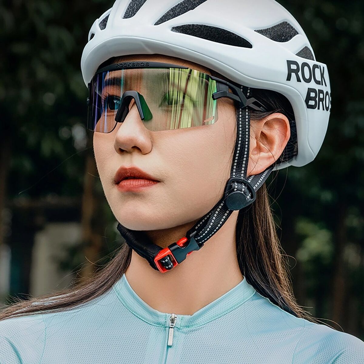 Gafas de Ciclismo Rockbros 189105 Negro Transparente