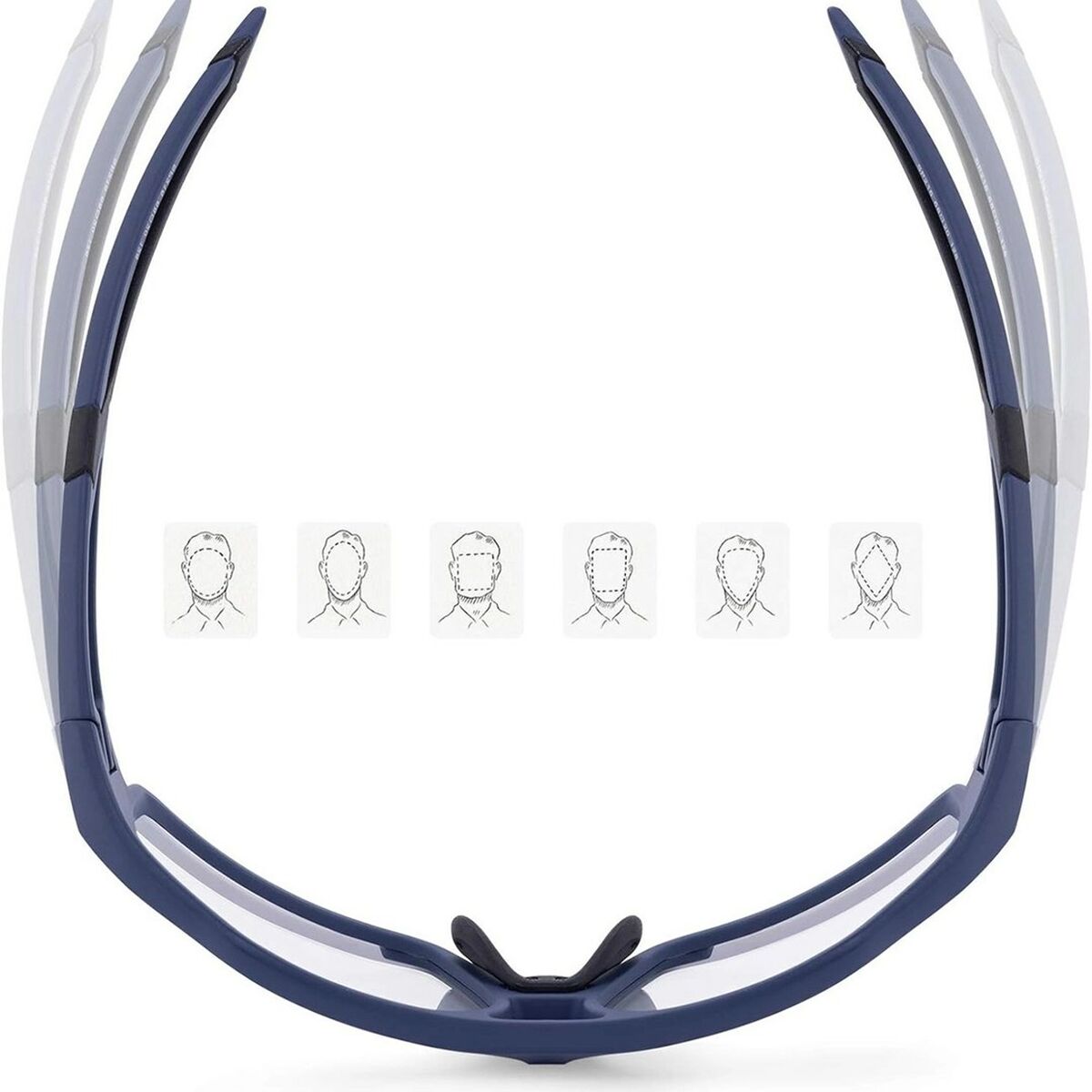 Gafas de Ciclismo Rockbros 163750 Azul Negro