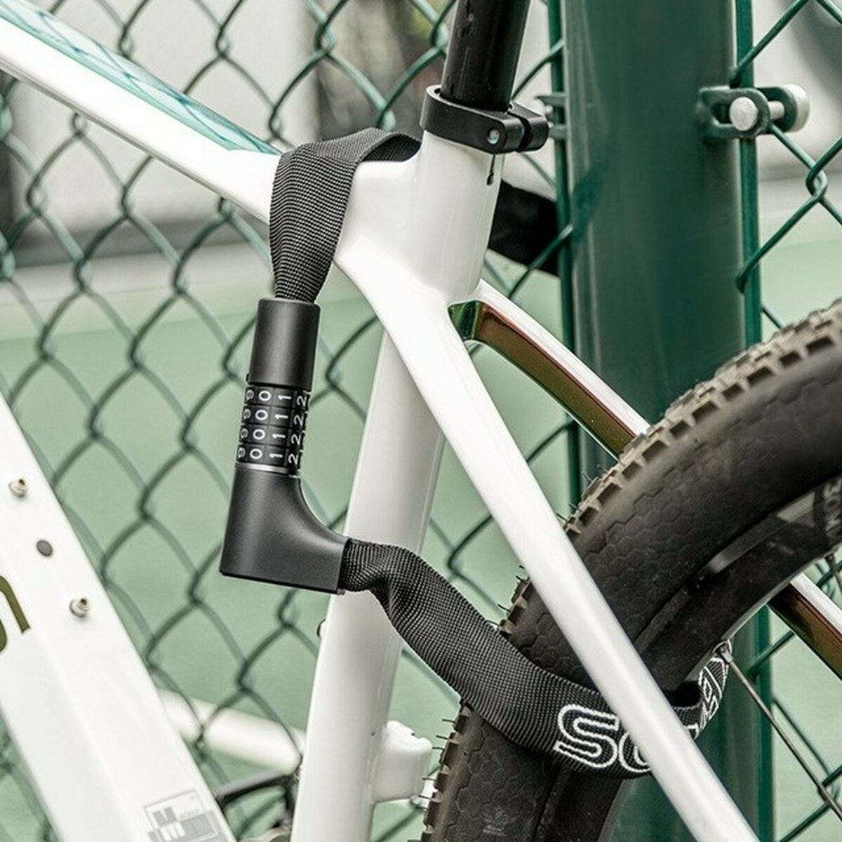 Candado de llave Rockbros 3230002001 Negro