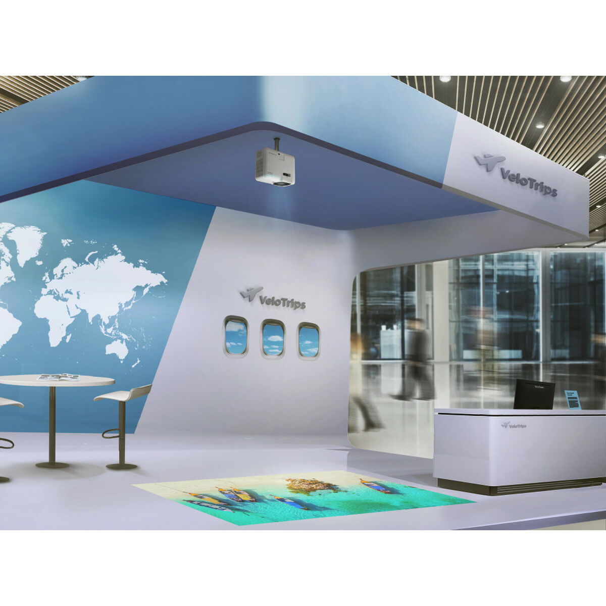 Proyector ViewSonic LS740W WXGA 5000 Lm 1920 x 1080 px