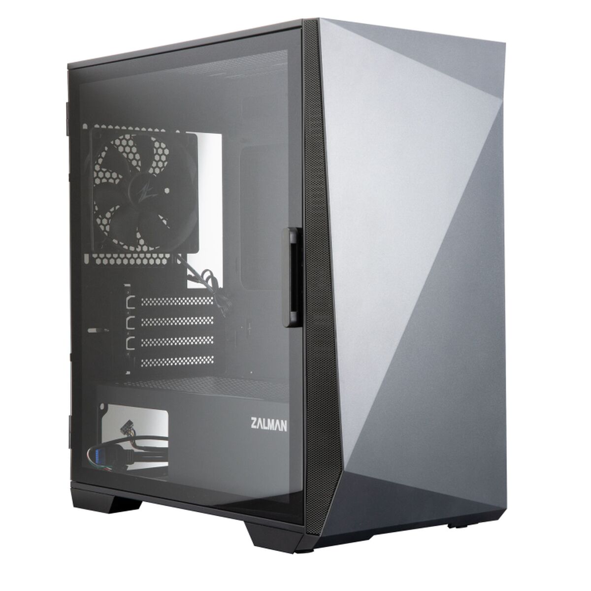 Caja Semitorre ATX Zalman Z1 ICEBERG BLACK Negro