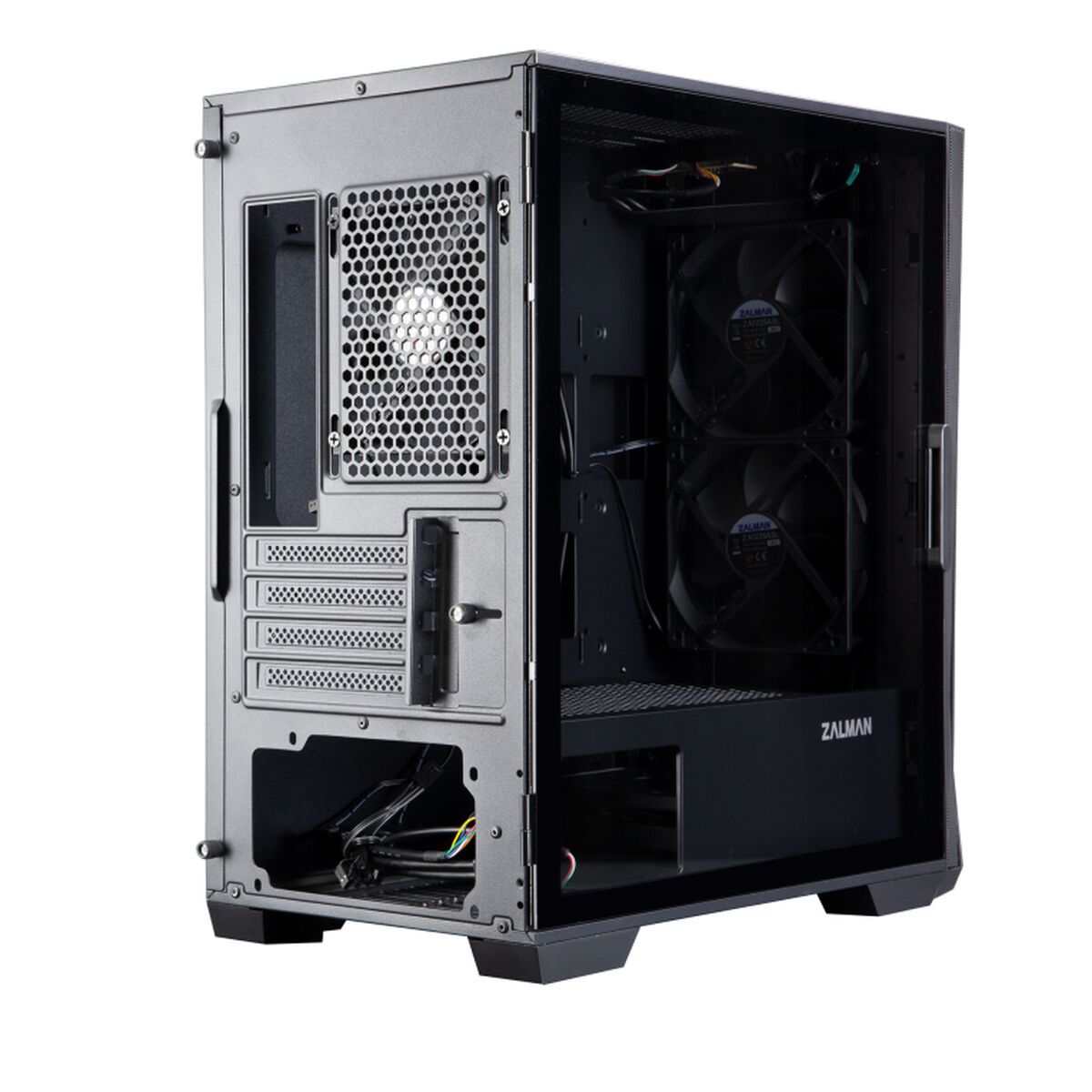 Caja Semitorre ATX Zalman Z1 ICEBERG BLACK Negro