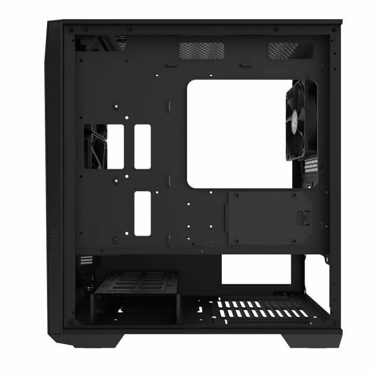 Caja Semitorre ATX Zalman Z1 ICEBERG BLACK Negro