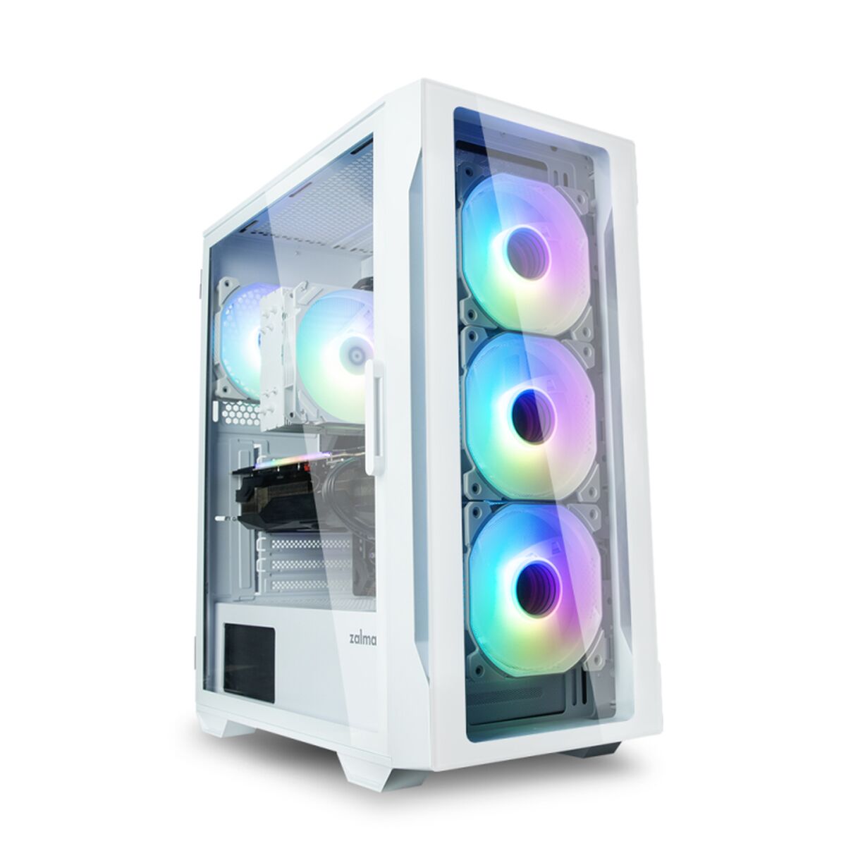 Caja Semitorre ATX Zalman I3 NEO TG WHITE Blanco