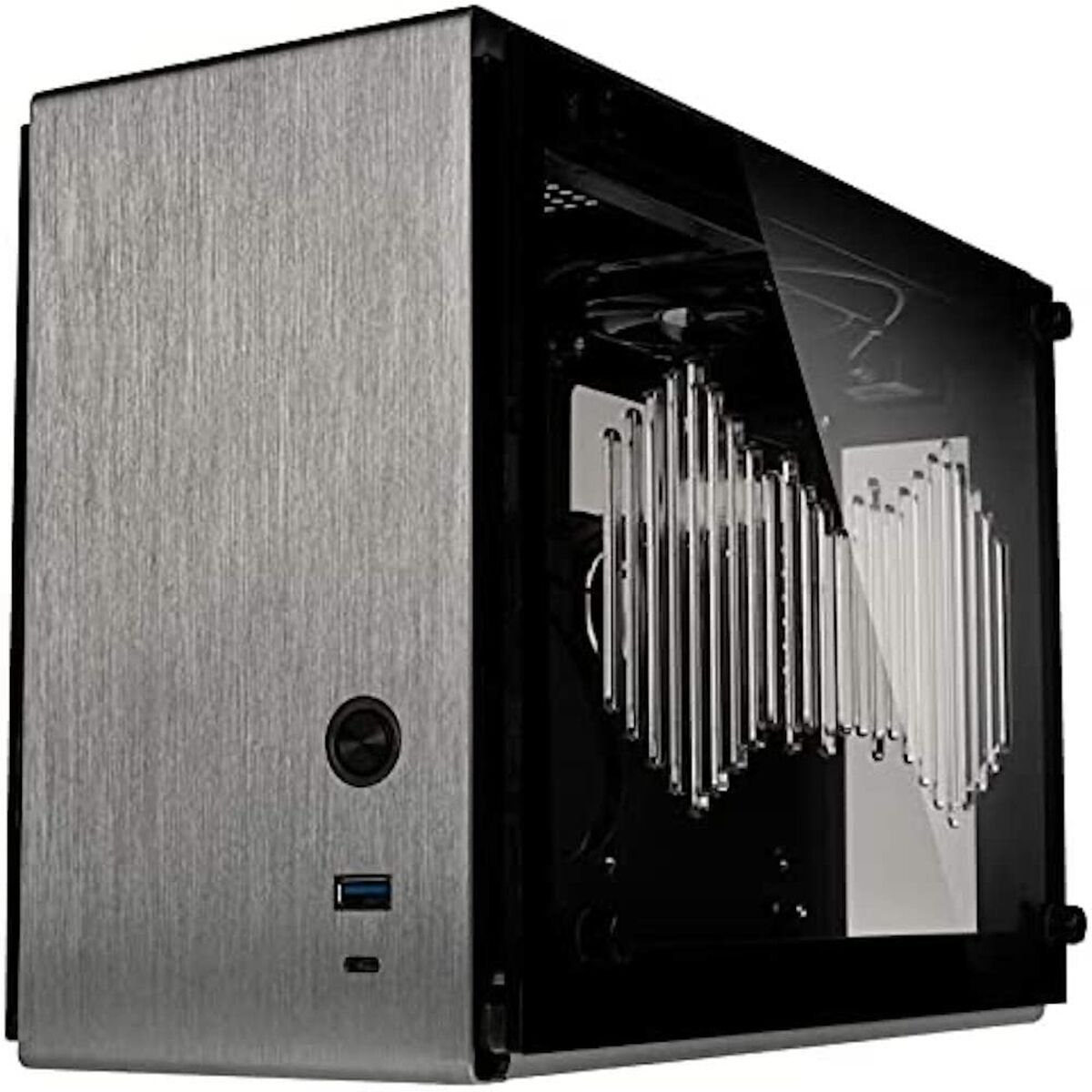 Caja Semitorre ATX Zalman M2 MINI SILVER Plata