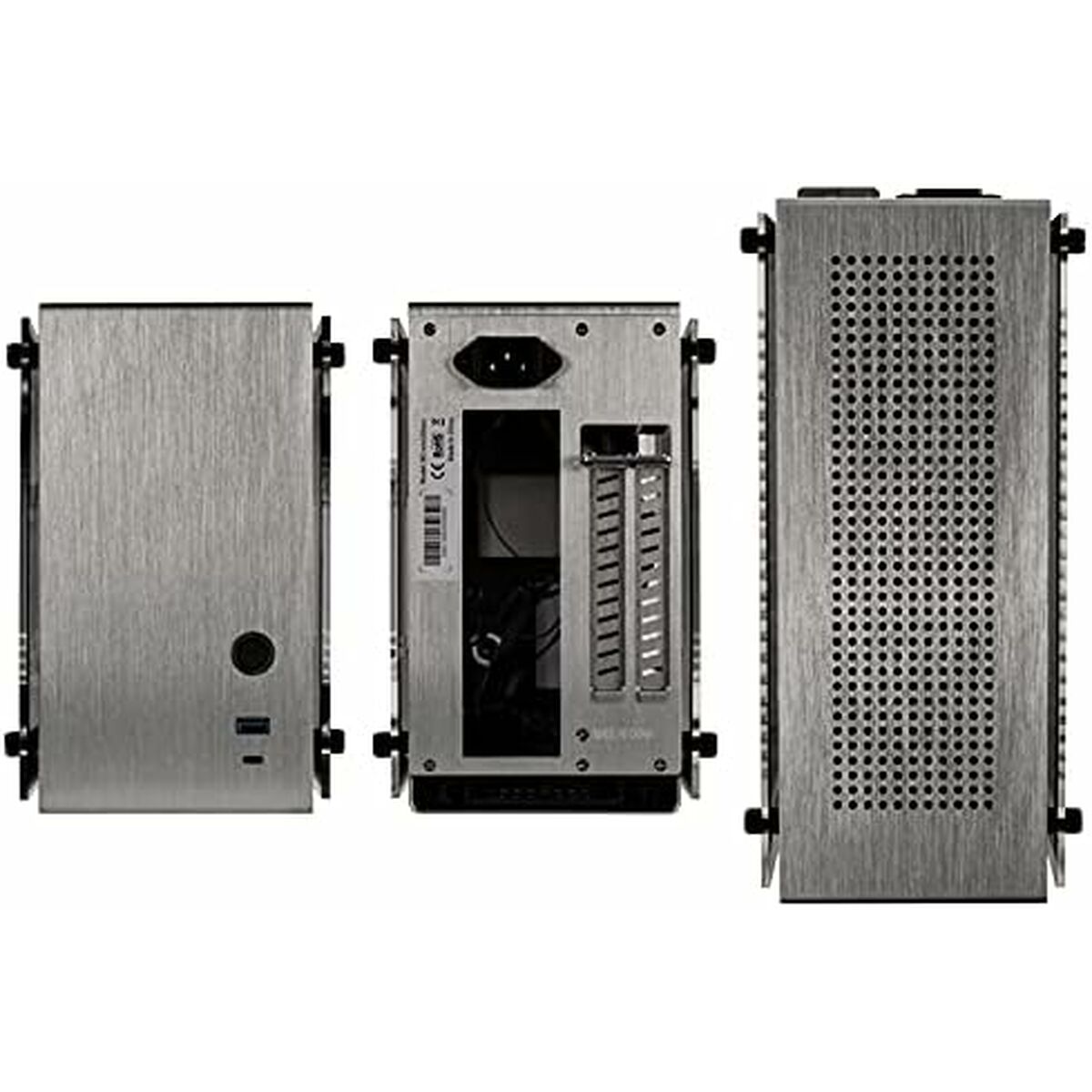 Caja Semitorre ATX Zalman M2 MINI SILVER Plata