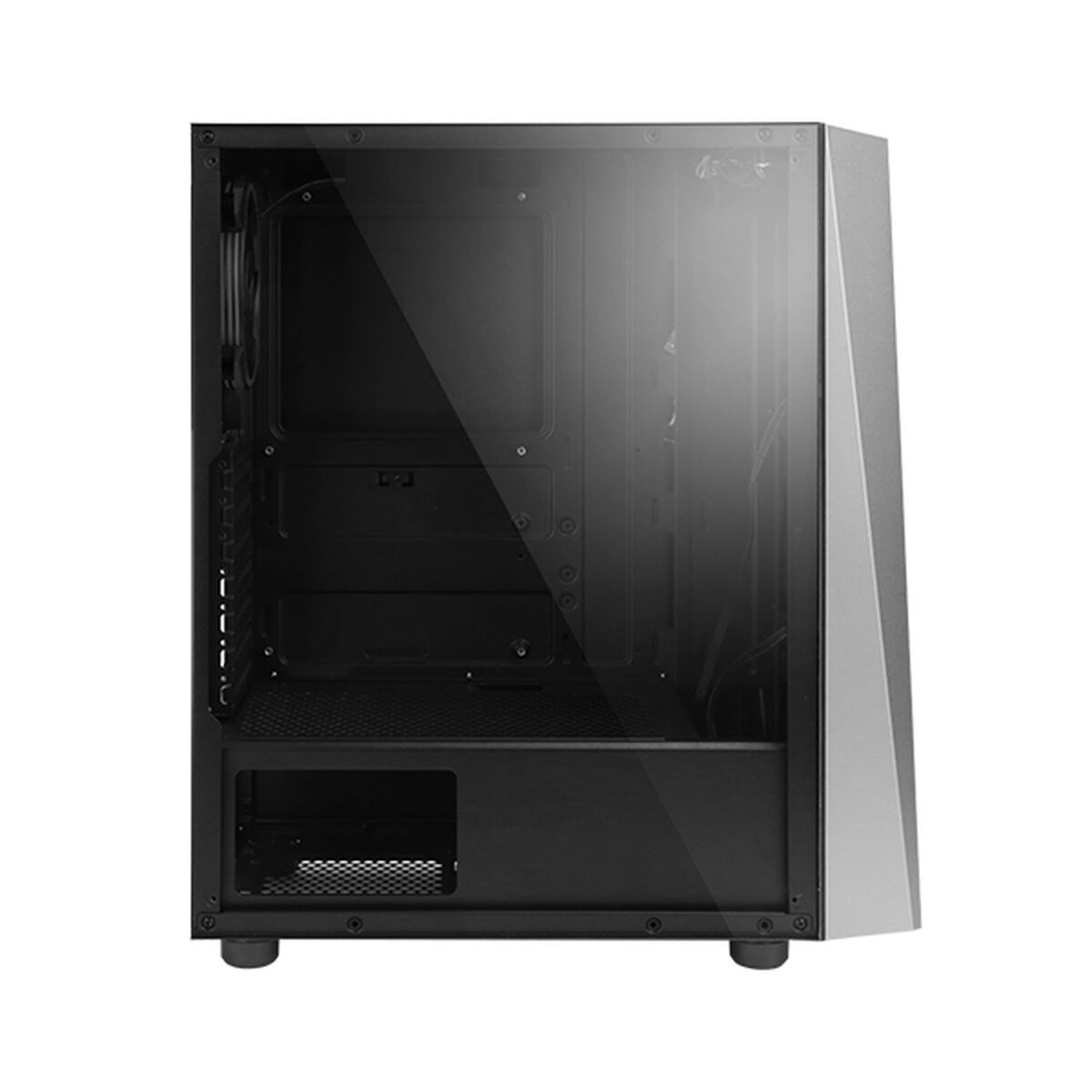 Caja Semitorre ATX Zalman S4 Plus Negro