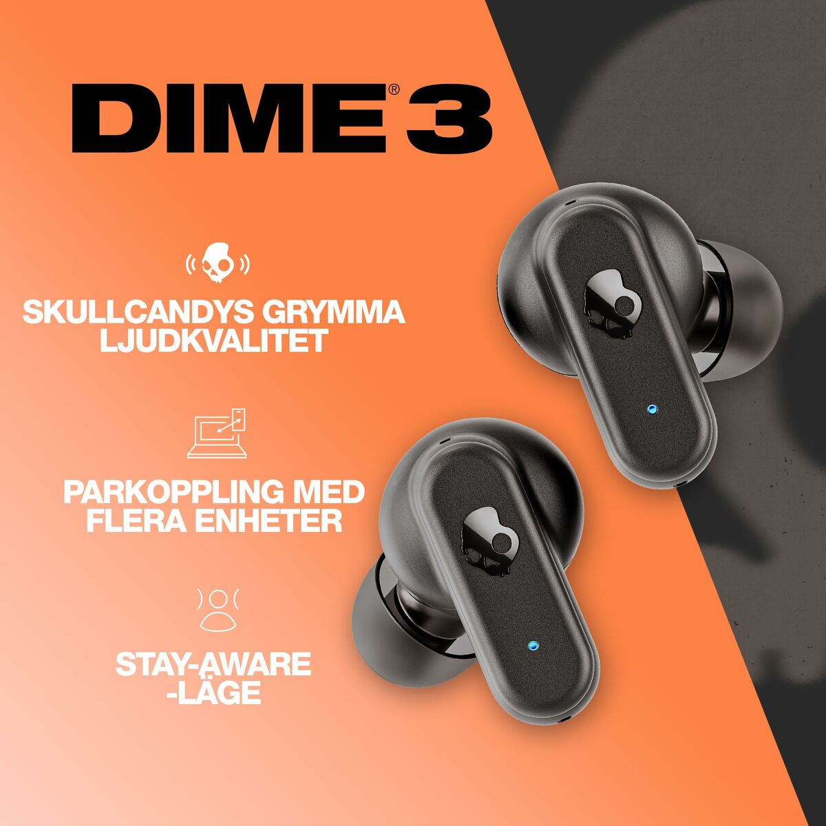 Auriculares Bluetooth Skullcandy S2DCW-R740 Negro