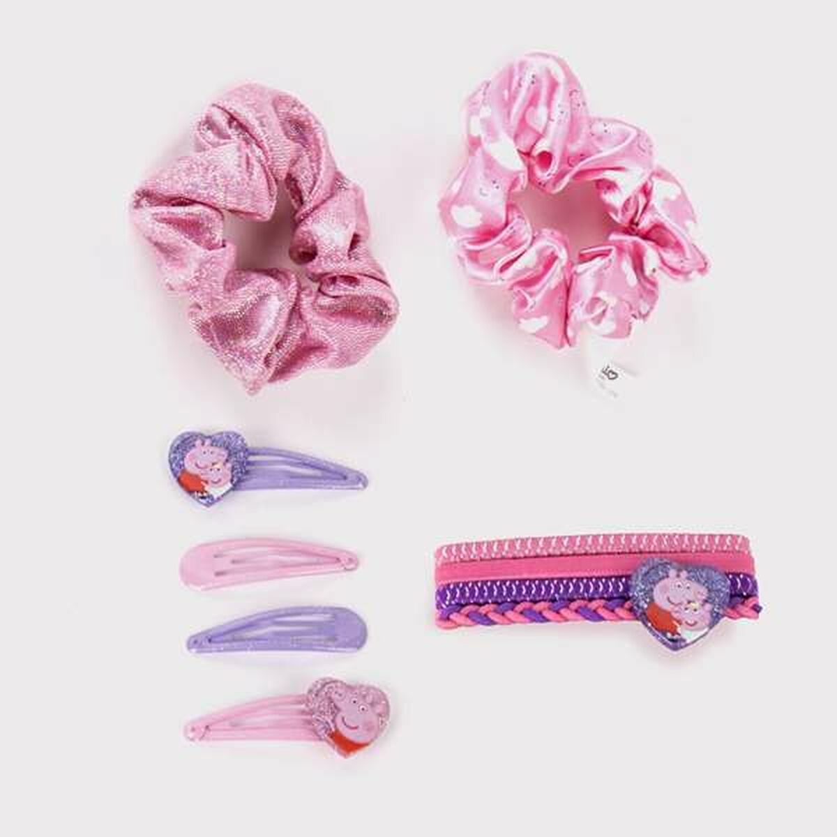 Accesorios para el Pelo Peppa Pig Rosa 10 Piezas