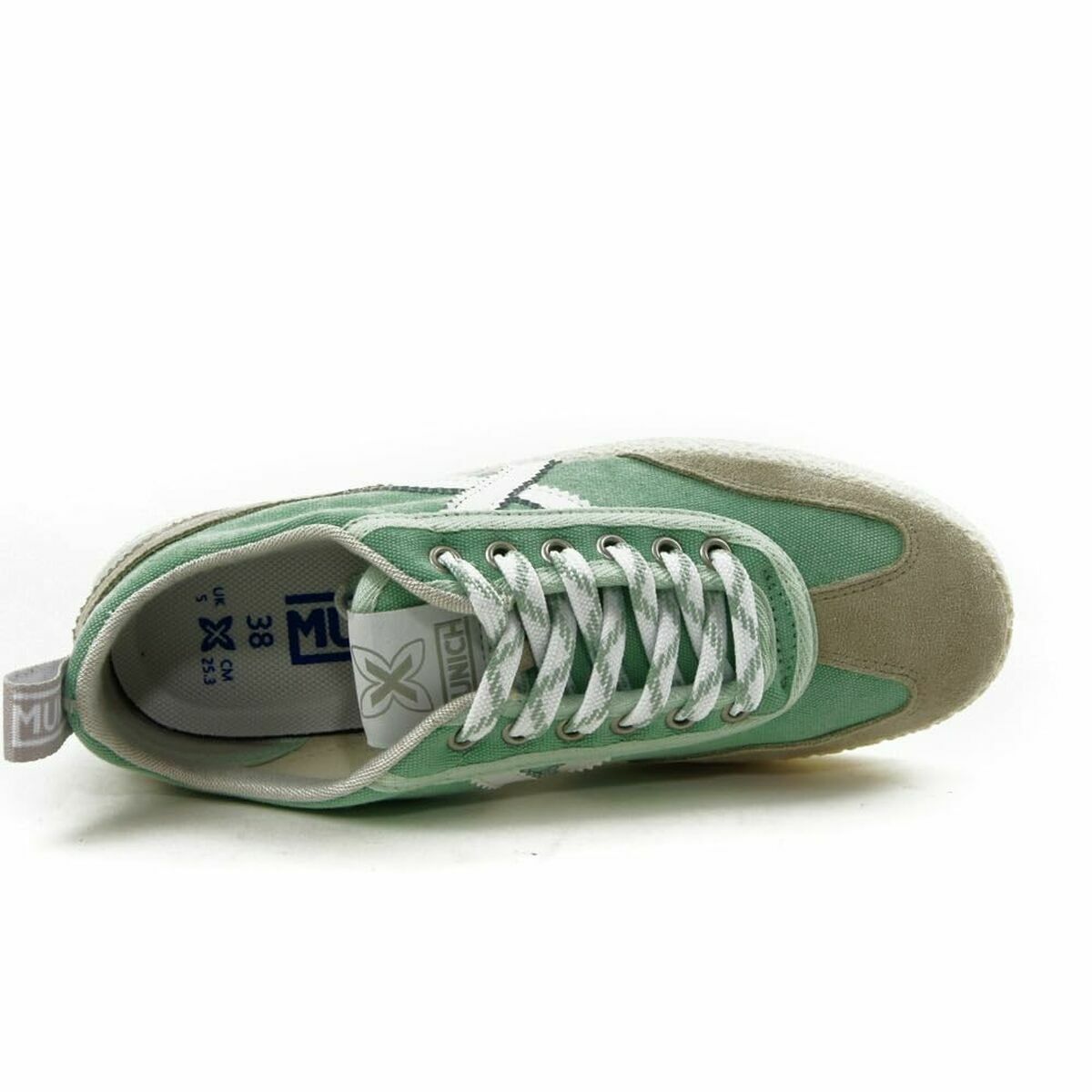 Zapatillas Casual de Mujer Munich Volata 91 Verde