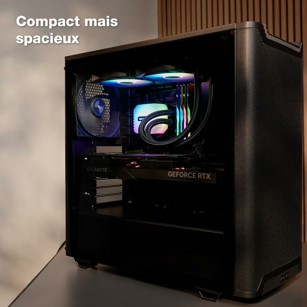 Caja Micro ATX Be Quiet! BG074 Negro