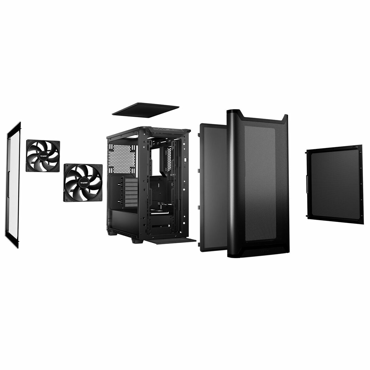 Caja Micro ATX Be Quiet! BGW74 Negro
