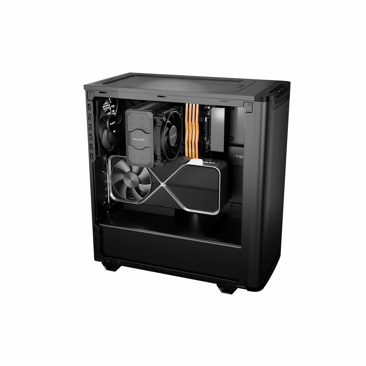 Caja Micro ATX Be Quiet! BGW74 Negro