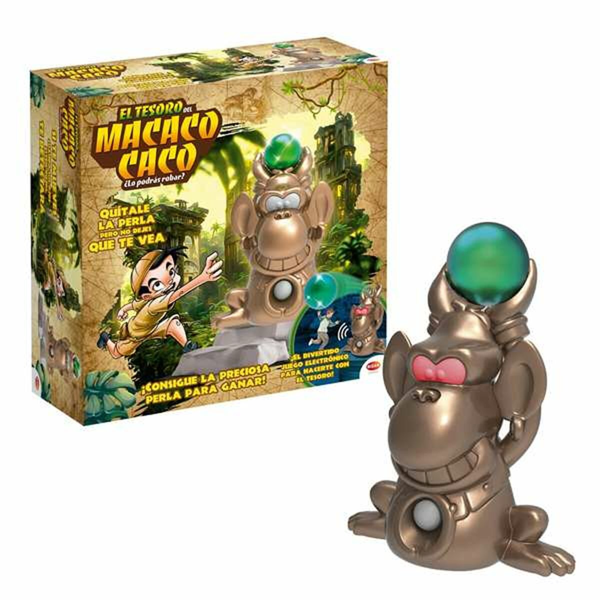 Juego de Mesa Bizak El Tesoro Del Macaco Caco
