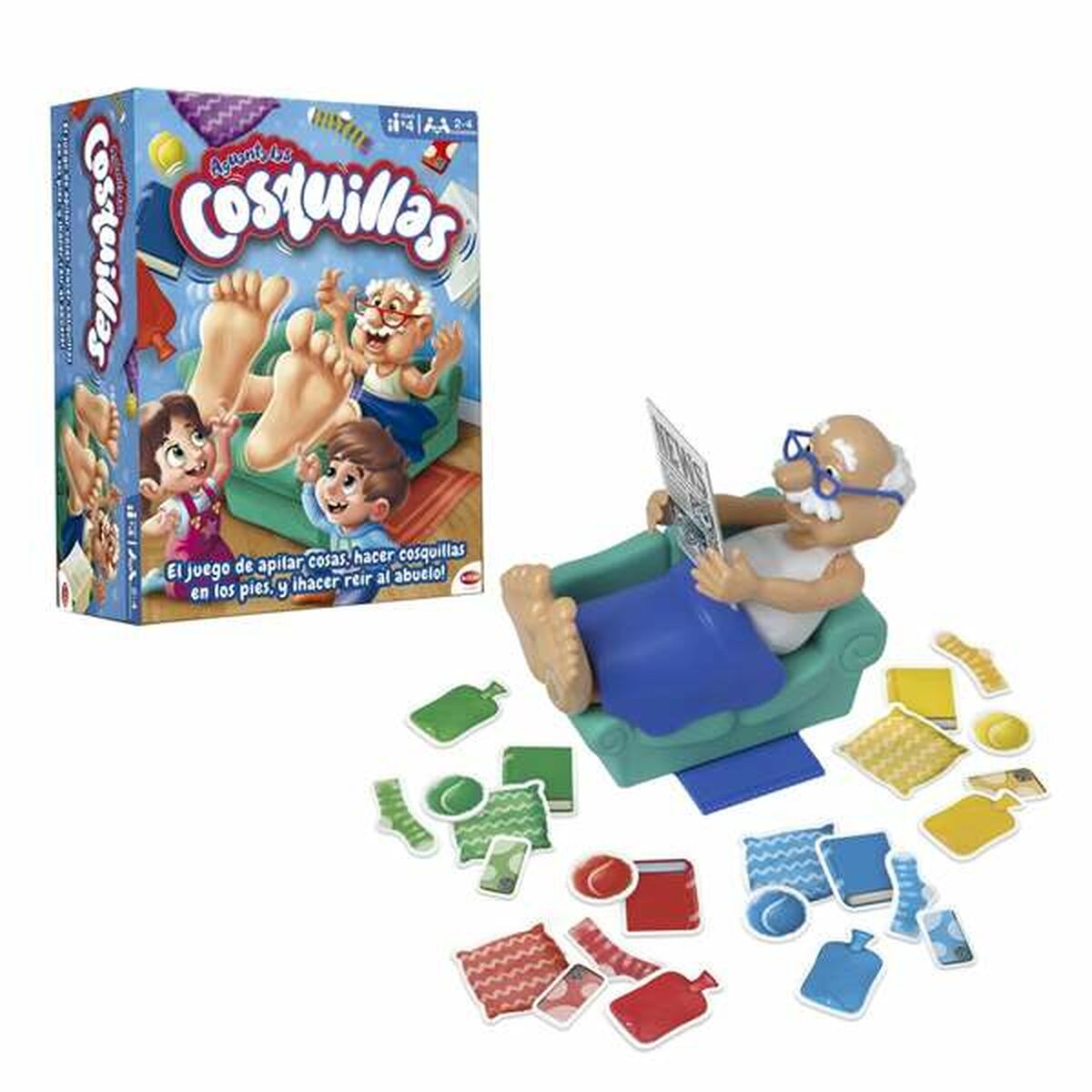 Juego de Mesa Bizak  Aguanta Las Cosquillas