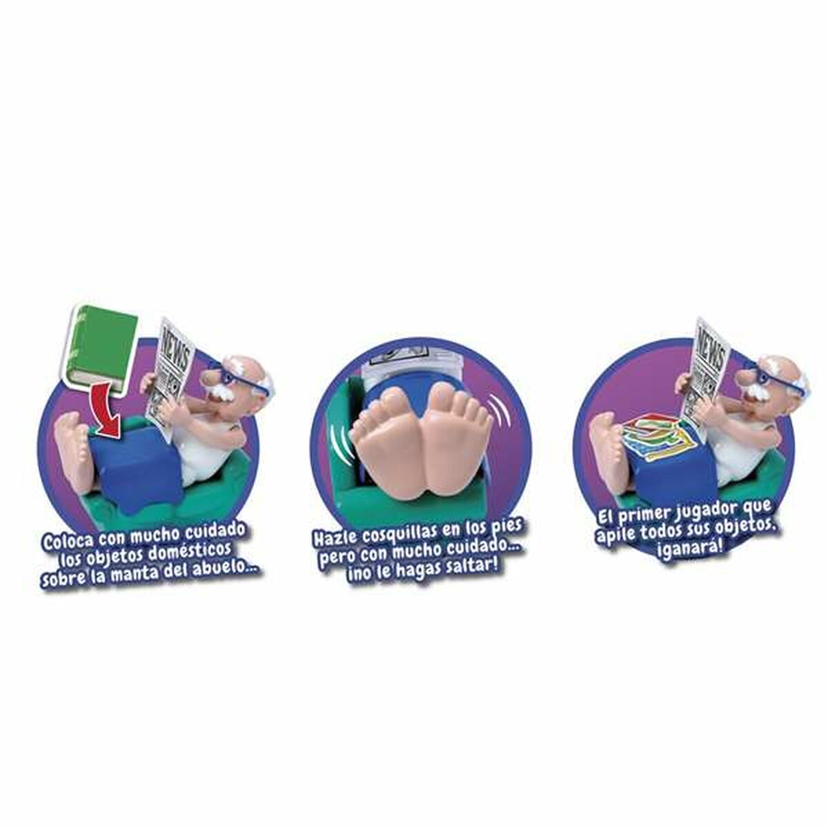 Juego de Mesa Bizak  Aguanta Las Cosquillas